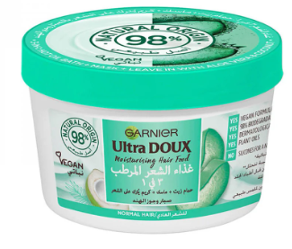 Ultra Doux Aloe Coconut Hair Food Mask 390ml Garnier