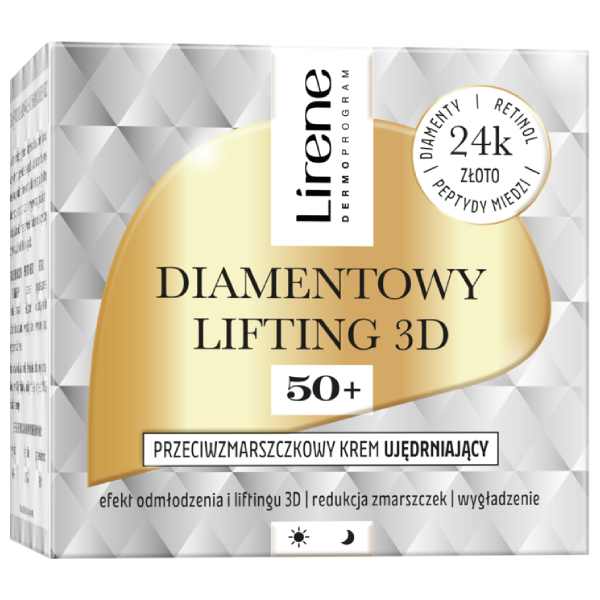 Diamond Lifting 3D 50+Firaming Cream 50ML Lirene