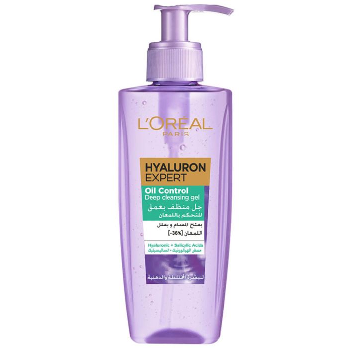 Hyaluron Expert  Oil Control Gel Wash 200ml L'Oréal Paris