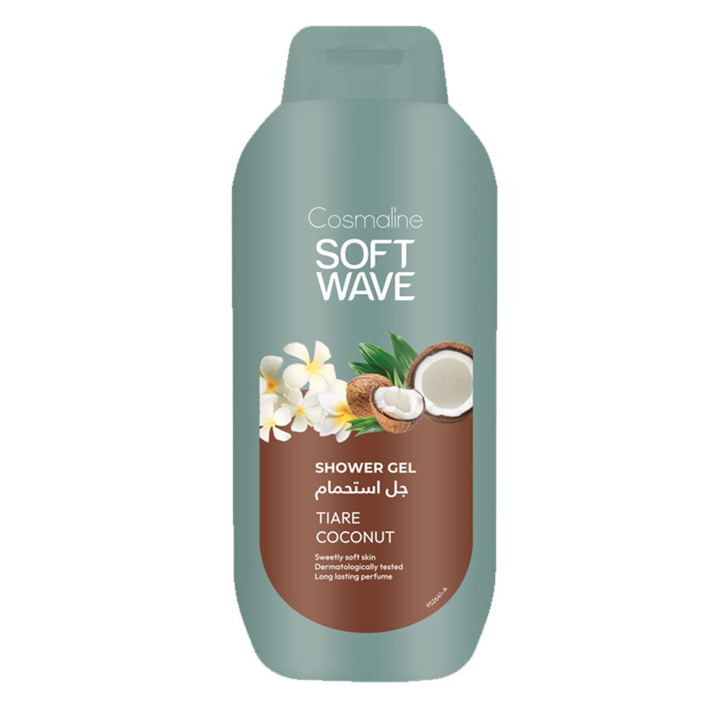 Soft Wave Shower Gel Tiare Cocount 650ML Cosmaline
