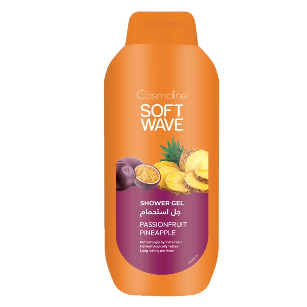 Soft Wave Shower Gel Passion Fruit Pineapple 650 ML Cosmaline