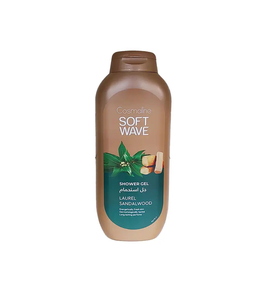Soft Wave Shower Gel Laurel Sandalwood 650ML Cosmaline