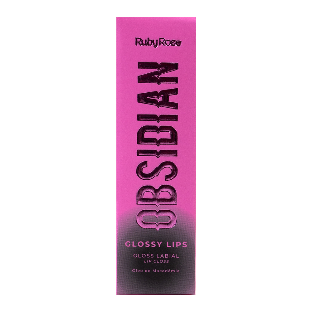 Obsidian Glossy Lips Ruby Rose