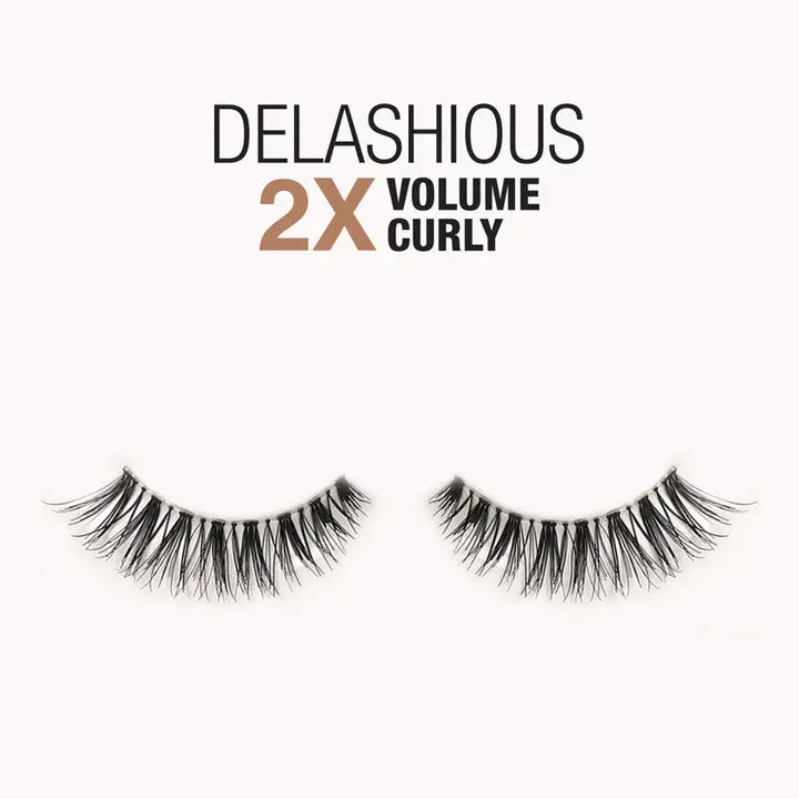 Delashious 2X Volume-Curly Eyelashes Samoa