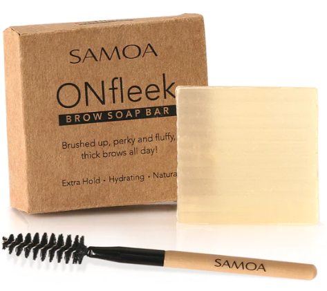 OnFleek Brow Soap Bar + Brush Samoa
