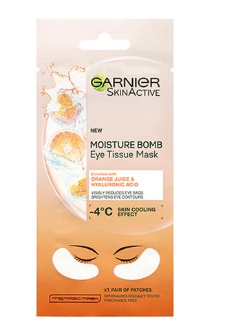 Eye Sheet Mask Hyaluronic Acid and Orange Juice Garnier