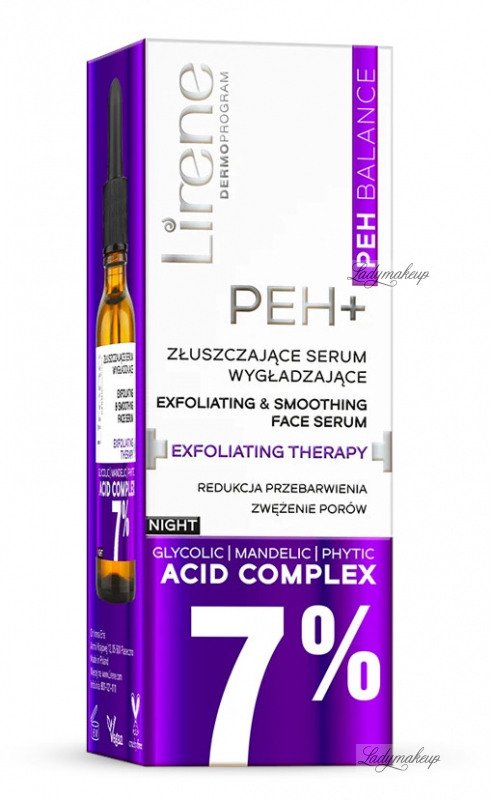 Peh Balance Exfoliating & smoothing face serum Exfoliating Theeapy30 ml Lirene