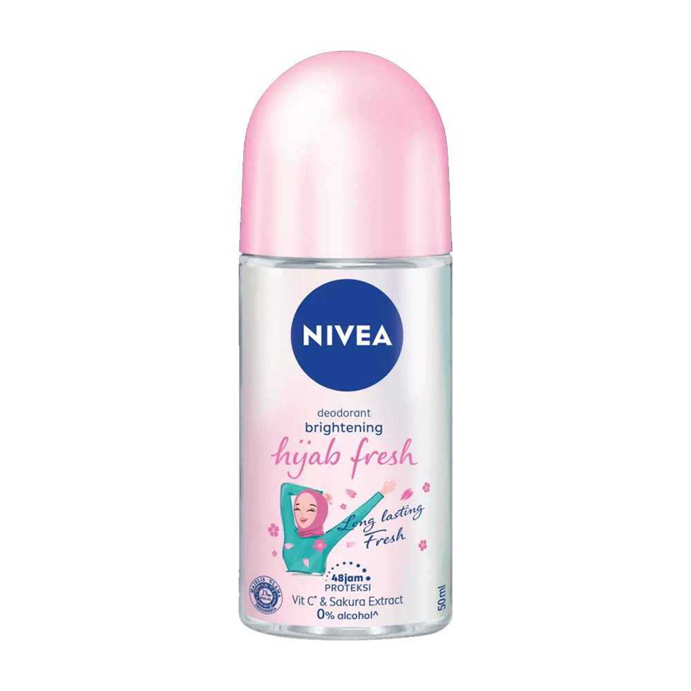 Brightening Hijab Fresh Roll On For Women 50ml Nivea