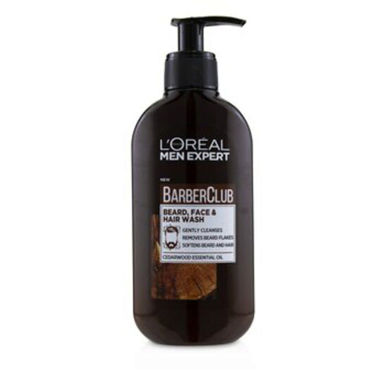 Men Expert Barber Club Beard, Face & Hair Wash 200ml L'Oréal Paris