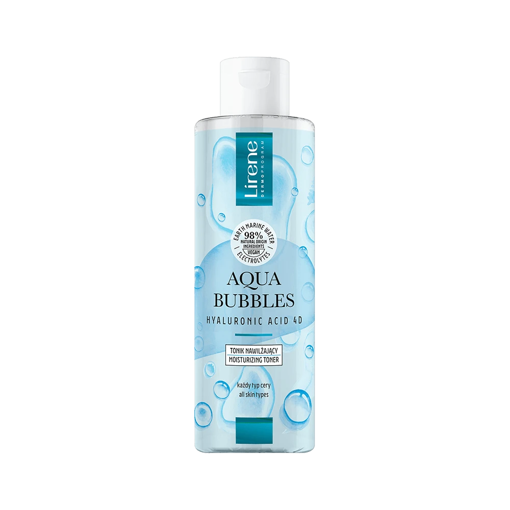 Aqua Bubbles Hyaluronic Acid 4D Toner Lirene