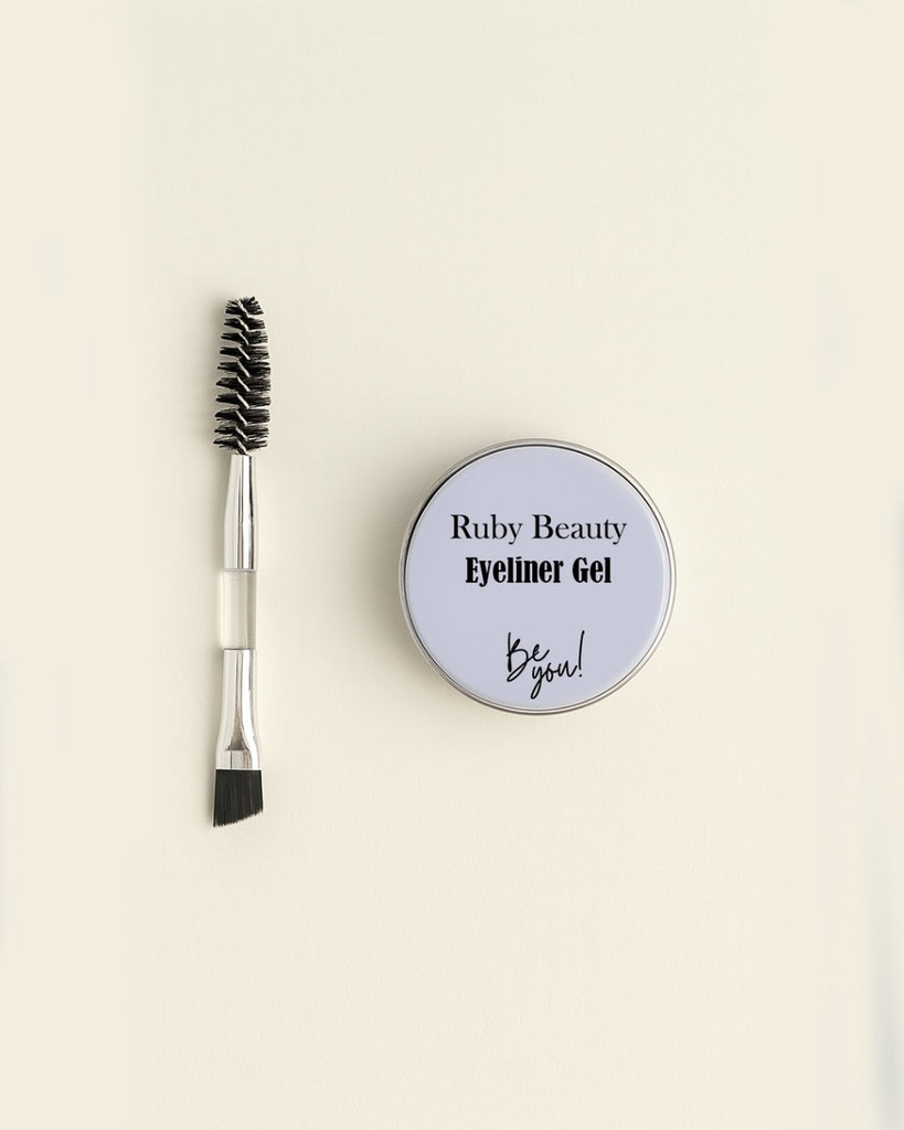 Long-Lasting Eyeliner Gel with Brush Ruby Beauty