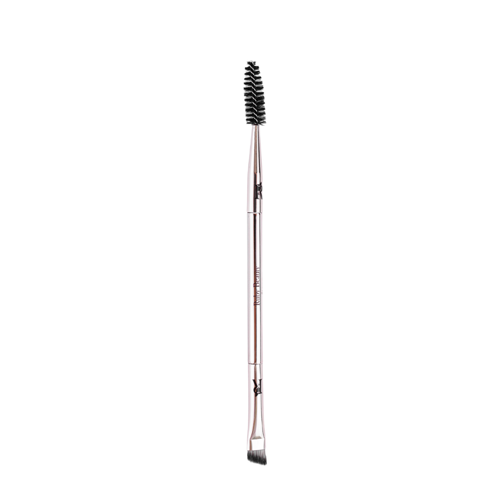 Eyebrow - Eyelash Duo Brush Ruby Beauty
