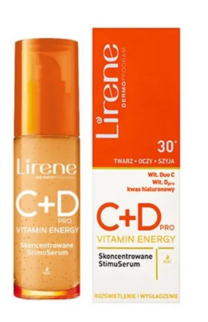 Vitamin C+D Energy Serum 30ml Lirene