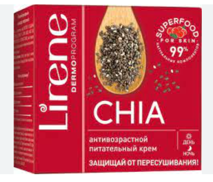 Chia Super Food Anti-Wrinkle Cream 50ml Lirene