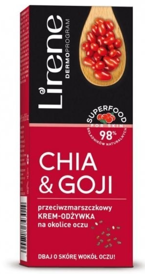 Chia & Goji Super Food Eye Cream 15ml Lirene