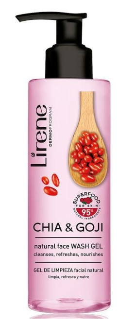 Chia & Goji Gel Wash 190ml Lirene