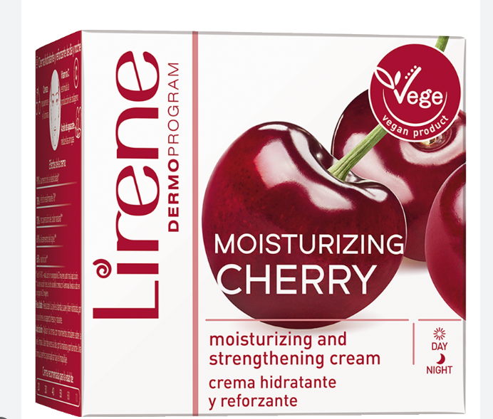 Cherry Moisturizing Cream 50ml Lirene