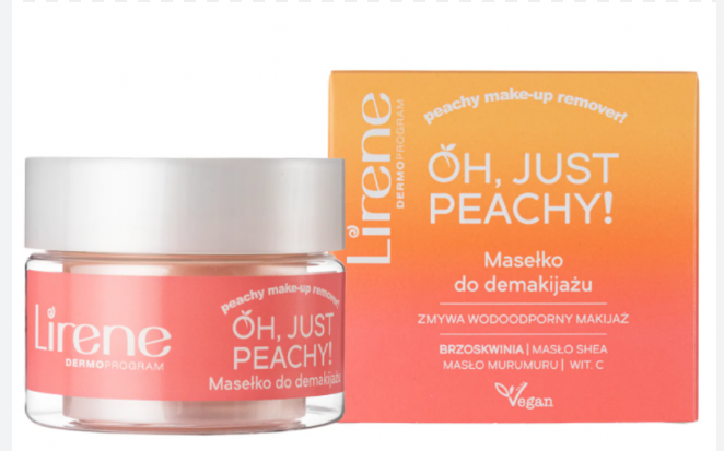 Oh Just Peachy! Makeup Removing Butter 45G Lirene
