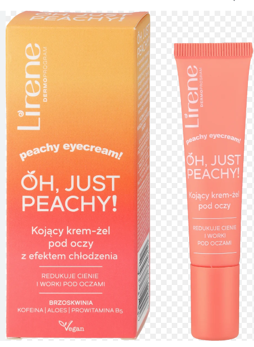 Oh Just Peachy Eye Cream Gel 15ml Lirene