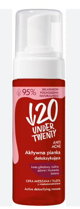 Under 20 Detoxifying Cleansing Foam 200ml Lirene