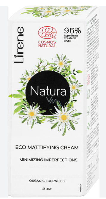 Natura Eco Mattifying Cream 50mln Lirene