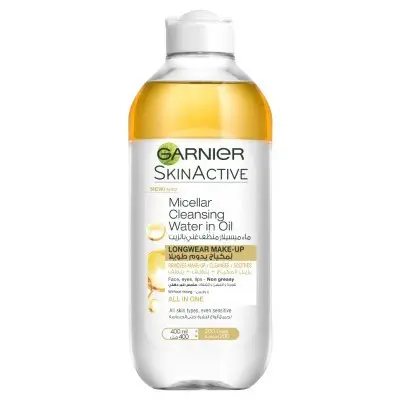 Micellar oil Infused Cleansing Water 400ml Garnier
