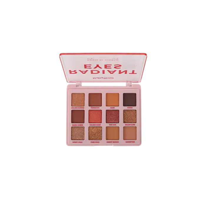 Radiant Eyes Eyeshadow Palette Pink Ruby Rose