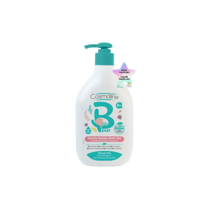 Baby Gentle Bubble Bath Gel 500ml Cosmaline
