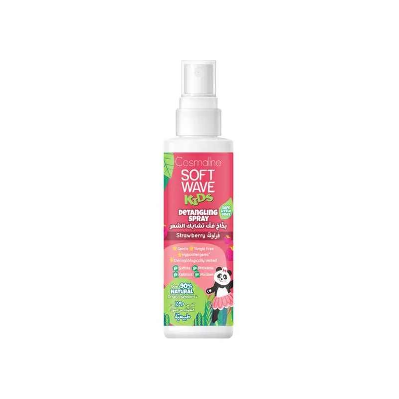 Soft Wave Kids Detangling Spray Strawberry 125ml Cosmaline