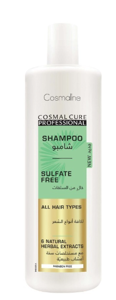 Cosaml Cure Sulfate Free Shampoo 500ml Cosmaline