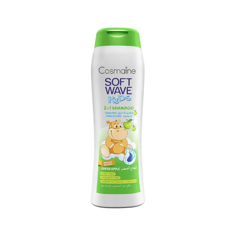 Soft Wave Kids  Apple Shampoo  400ml Cosmaline