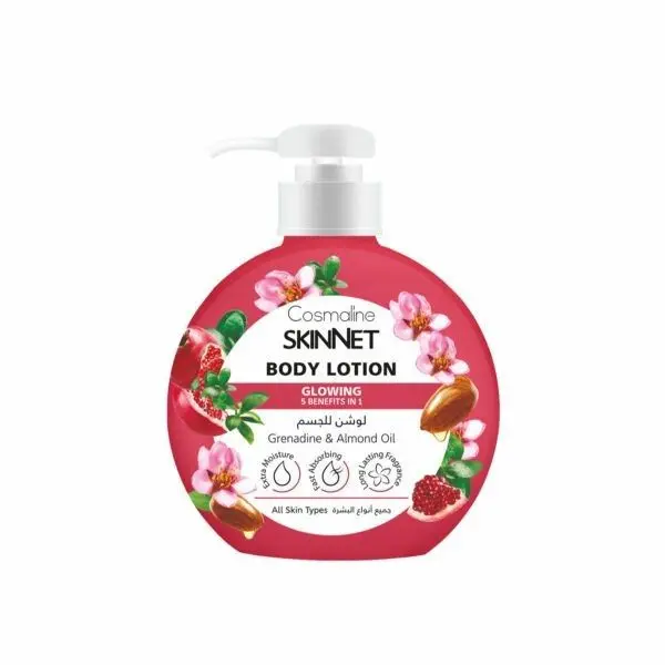 Skinnet Glowing Body Lotion 400ml Cosmaline