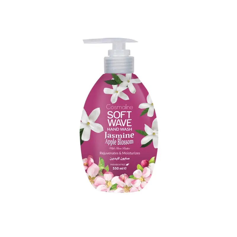 Soft Wave Jasmine & Apple Blossom Hand Wash 550ml Cosmaline