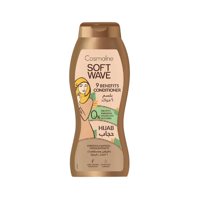 Soft Wave Conditioner Hijab Sulfate Free 400ml Cosmaline
