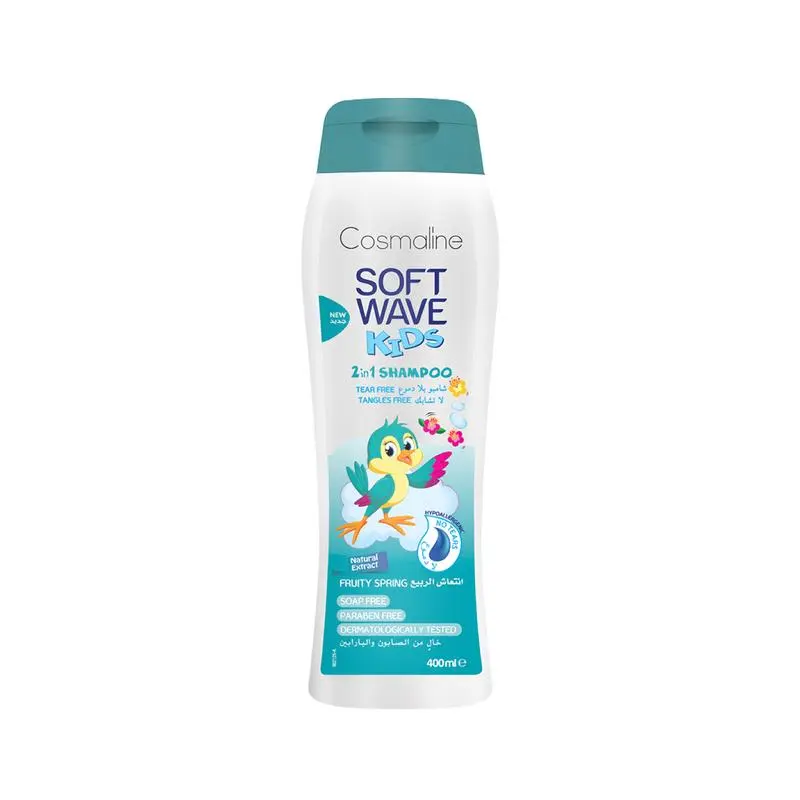 Soft Wave Kids Shampoo Fruity Spring  400ml Cosmaline