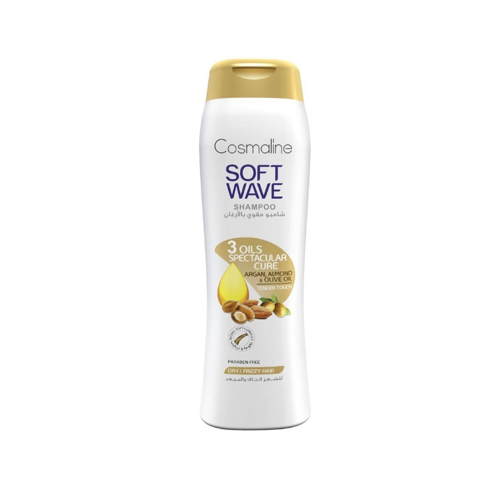 Soft Wave Shampoo Dry/Frizzy Hair 400ml Cosmaline