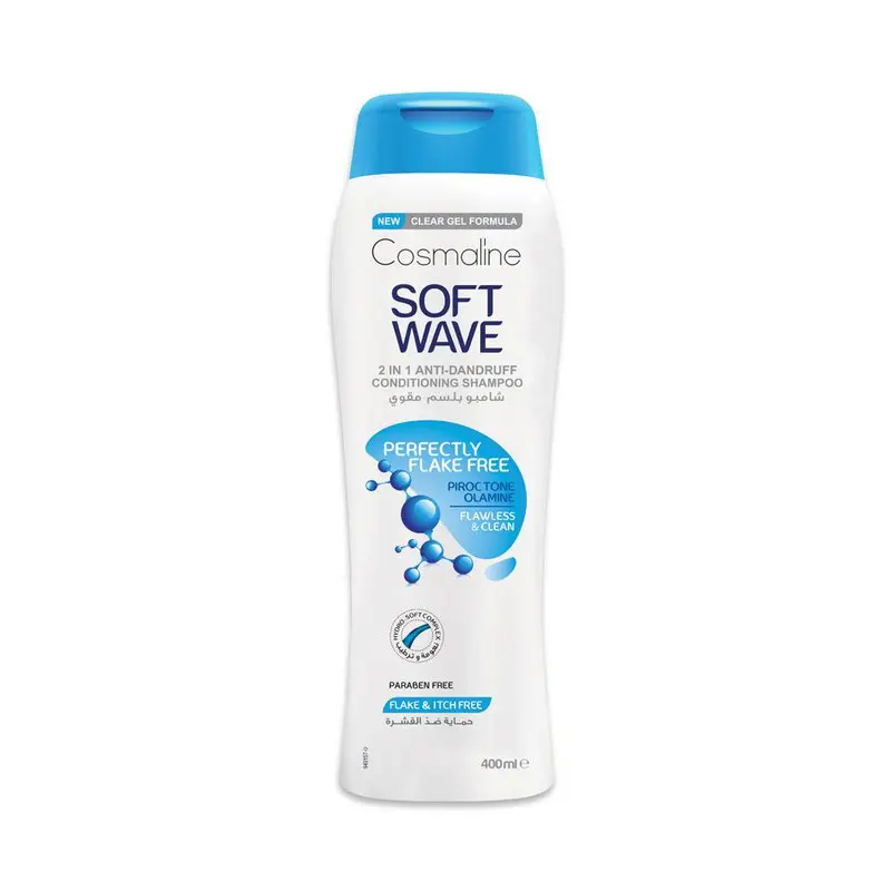 Soft Wave Shampoo Anti Dundruff 400ml Cosmaline