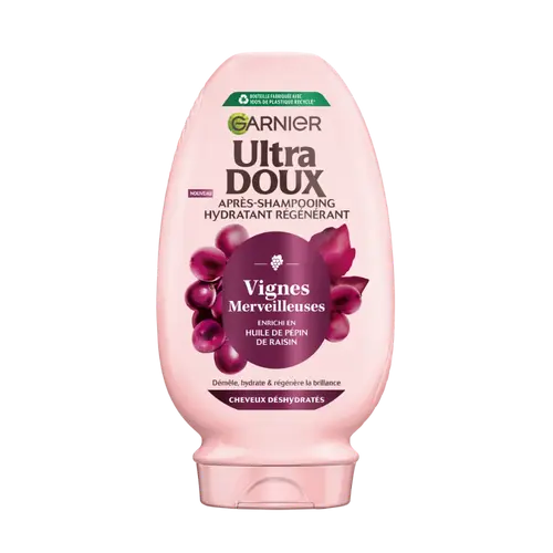 Ultra Doux Grape Regenerating Moisturizing Conditioner 200ml Garnier 