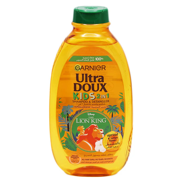 Ultra Doux Kids 2in1 Apricot Shampoo 400ml Garnier
