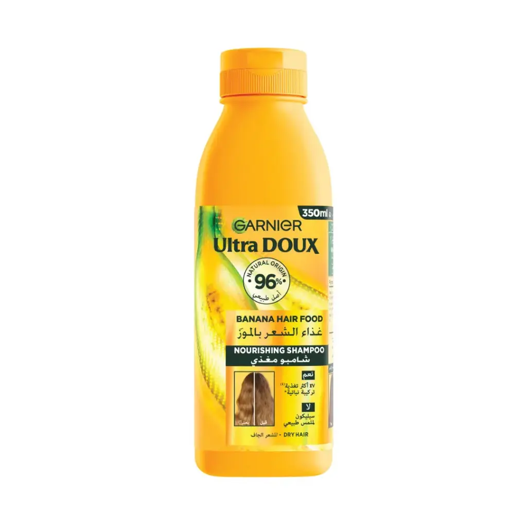 Ultra Doux Hair Food Banana & Shea Shampoo 350ml Garnier