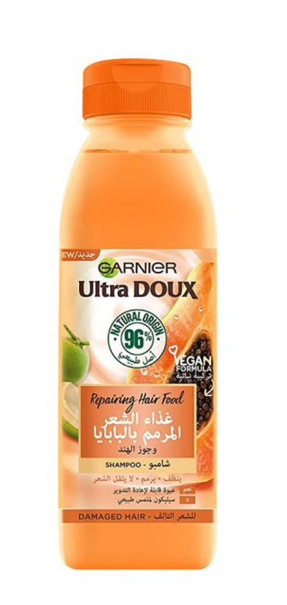 Ultra Doux Hair Food Papaya & Amla Shampoo 350ml Garnier