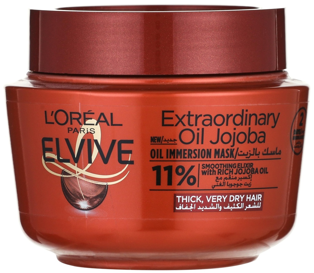 Elvive Extraordinary Oil Jojoba Mask 300ml L'Oréal Paris