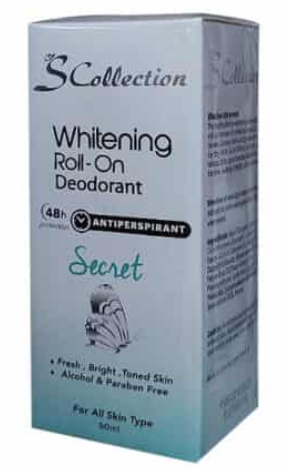 Whitening Roll On Secret 50ml S.Collection