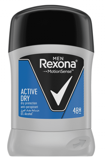 Active Dry Anti prespirant Stick 40G For Men Rexona
