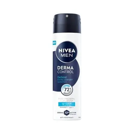 Derma Control Extra Comfort Deo For Men 150Ml Nivea   