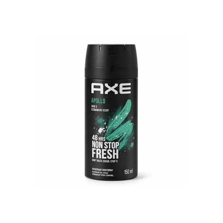 Apollo  Deo 150ml Axe  