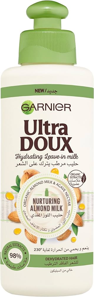 Ultra Doux Almond Milk Leave in Cream  200ml Garnier