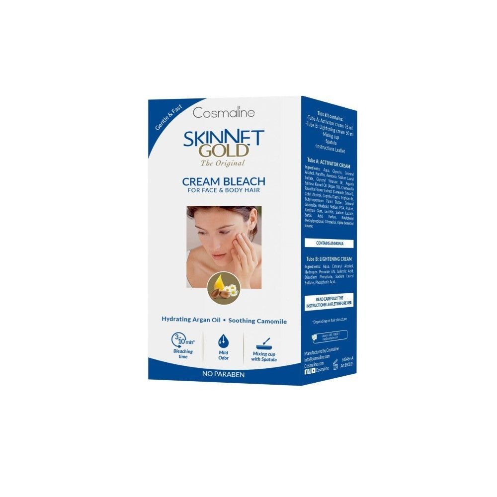 Skinnet Gold Face & Body Bleach Cream Cosmaline