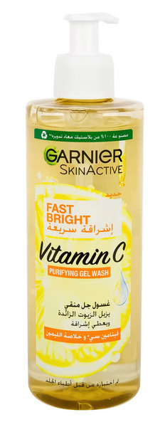 Skin Active Gel Wash Vitamin c 400ml Garnier