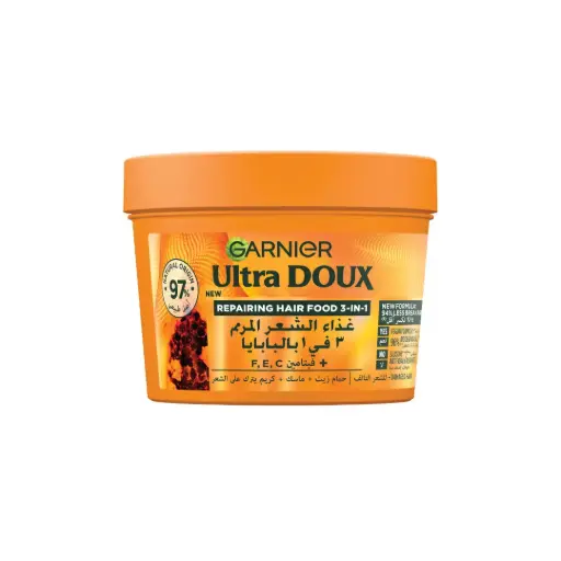 [C6450003] Ultra Doux Hair Food Mask  Jar Papaye 390ML